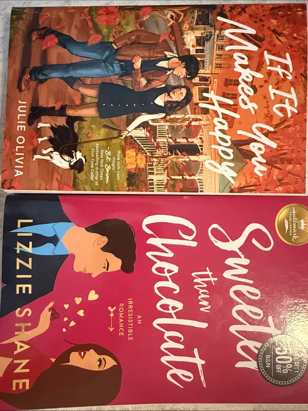 Sweeten Than Chocolate & If It Makes You Happy - Romance Paperback Set
